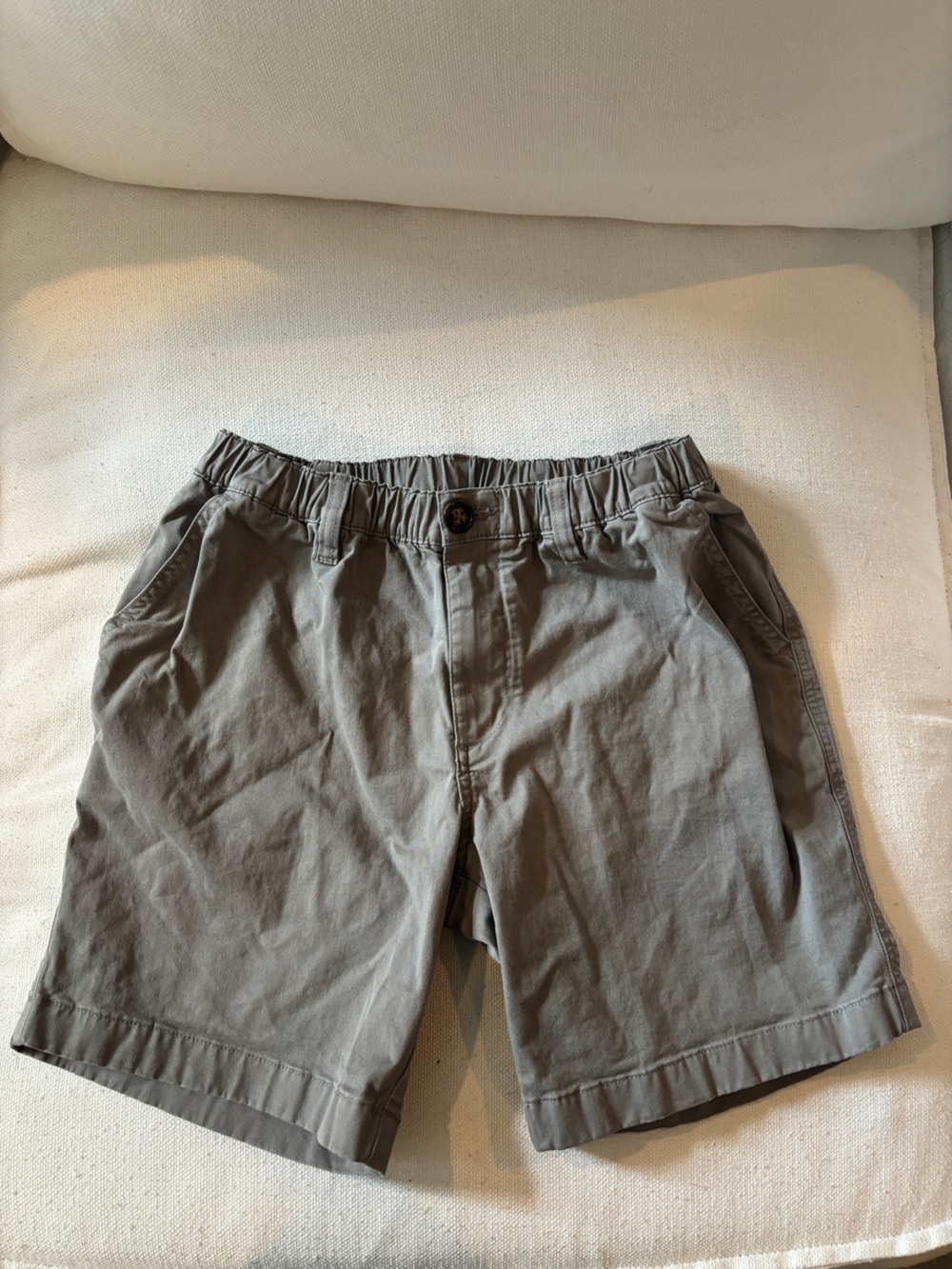 chubbies Gray Elastic-Waist Chino Shorts